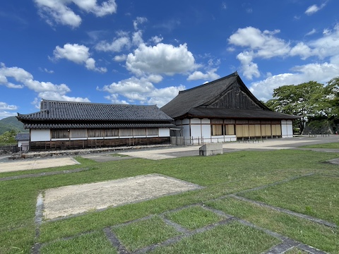 篠山城跡の風景