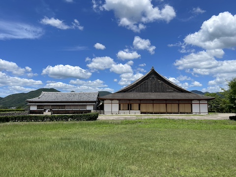 篠山城跡の風景