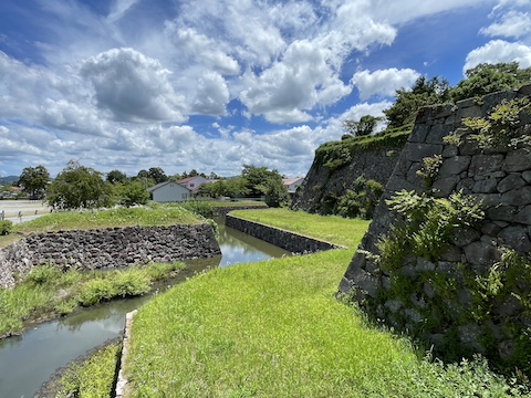 篠山城跡の風景