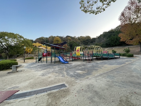 中山公園 冒険広場の風景