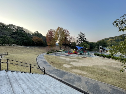 中山公園 冒険広場の風景