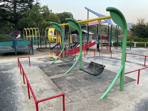 中山公園 冒険広場の風景