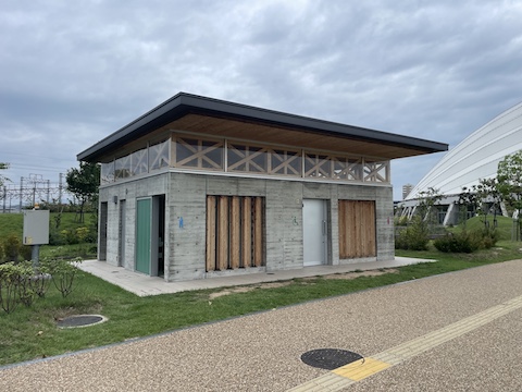 北長瀬未来ふれあい総合公園の風景