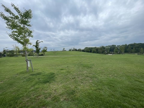 北長瀬未来ふれあい総合公園の風景