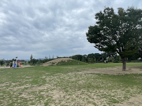 北長瀬未来ふれあい総合公園の風景