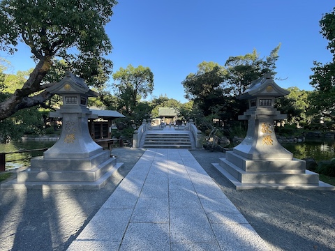 宗像大社 辺津宮の風景