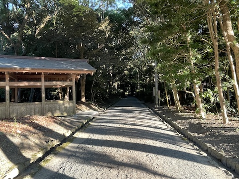 宗像大社 辺津宮の風景