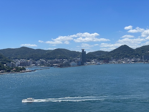 壇之浦パーキングエリアの風景