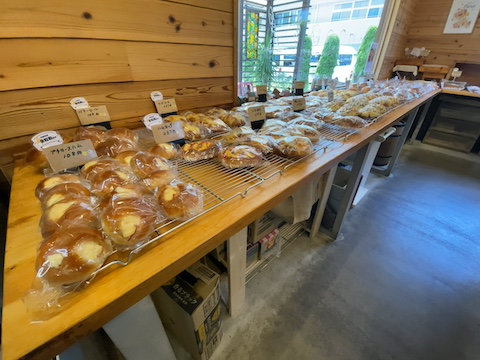 ブランジェリー・フルールの風景