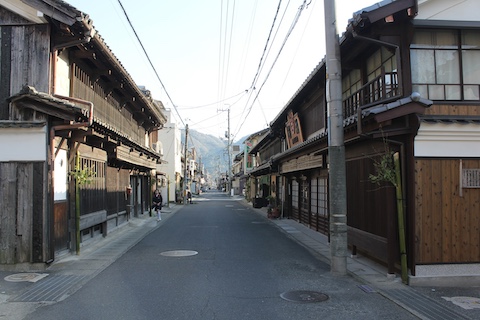 石火矢町ふるさと村の風景