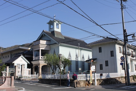 石火矢町ふるさと村の風景