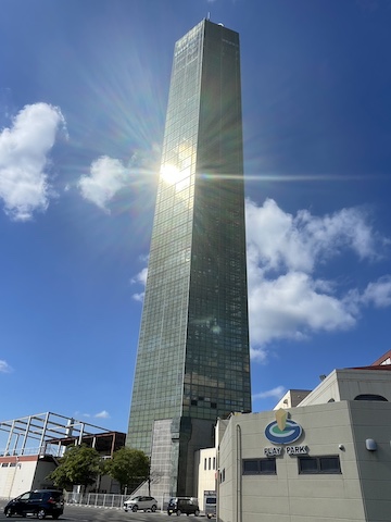 プレイパークゴールドタワーの風景